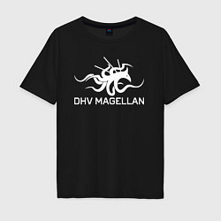 Мужская футболка оверсайз Dhv magellan death stranding 2 on the beach