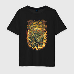 Мужская футболка оверсайз Amon Amarth Skal