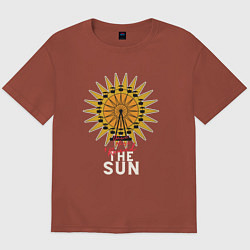 Мужская футболка оверсайз Once more round the Sun