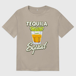 Мужская футболка оверсайз Команда текилы