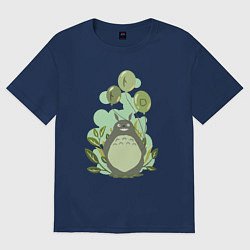 Мужская футболка оверсайз Green Totoro