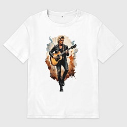 Футболка оверсайз мужская Солист Калео, цвет: белый