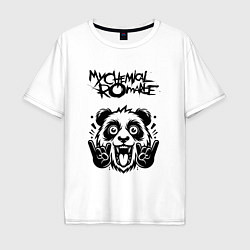 Мужская футболка оверсайз My Chemical Romance - rock panda