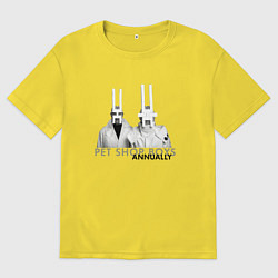 Мужская футболка оверсайз Pet Shop Boys - Annually