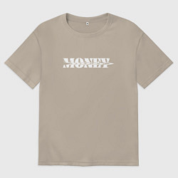 Футболка оверсайз мужская Money, цвет: миндальный
