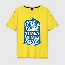 Мужская футболка оверсайз Timey stuff