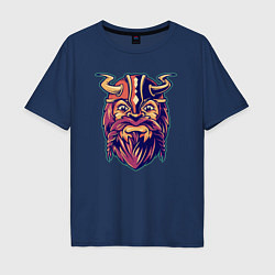 Мужская футболка оверсайз Viking warrior
