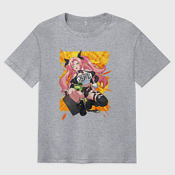 Мужская футболка оверсайз Zenless Zone Zero Nikole