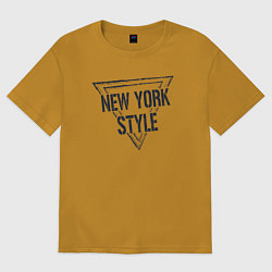 Мужская футболка оверсайз USA - New York
