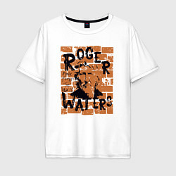 Мужская футболка оверсайз Rodger Waters Pink Floyd рок