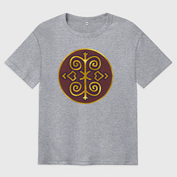 Футболка оверсайз мужская Склавины из Total War: Attila, цвет: меланж