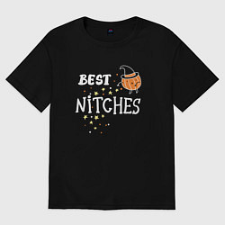 Футболка оверсайз мужская Best nitches, цвет: черный