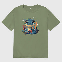 Футболка оверсайз мужская Змайка, цвет: авокадо