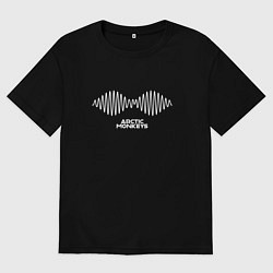 Мужская футболка оверсайз Arctic Monkeys logo