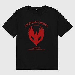 Футболка оверсайз мужская Antivan Crows - Dragon Age, цвет: черный