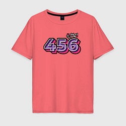 Мужская футболка оверсайз Игрок 456