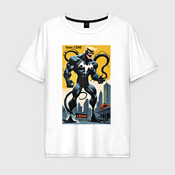 Мужская футболка оверсайз Trump-Venom superhero - ai art fantasy