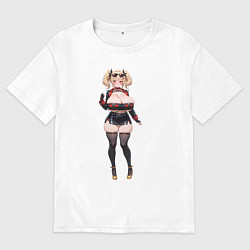 Мужская футболка оверсайз Burnice White Zenless Zone Zero