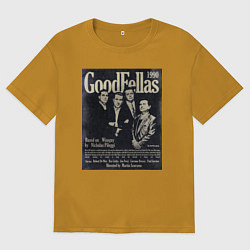 Мужская футболка оверсайз Славные парни постер