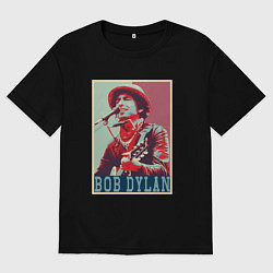 Мужская футболка оверсайз Bob Dylan