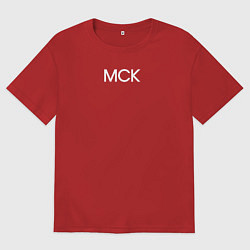 Мужская футболка оверсайз МСК