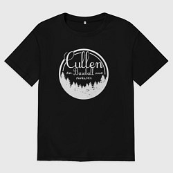 Футболка оверсайз мужская Baseball Cullen, цвет: черный
