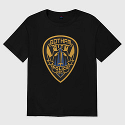 Мужская футболка оверсайз Gotham city police