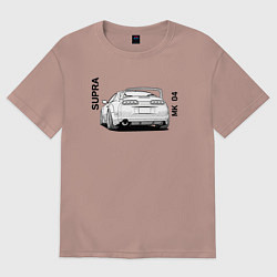 Мужская футболка оверсайз Toyota Supra - MK4