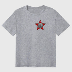 Мужская футболка оверсайз Значок героев