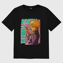 Мужская футболка оверсайз Моб психо 100 Arataka Reigen