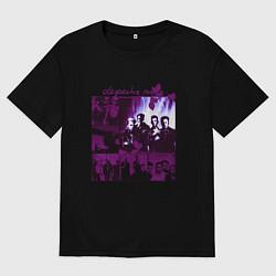 Мужская футболка оверсайз Depeche Mode in violet