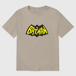 Мужская футболка оверсайз Batman old classic