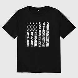 Мужская футболка оверсайз USA style