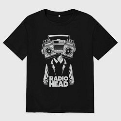 Мужская футболка оверсайз Radio head