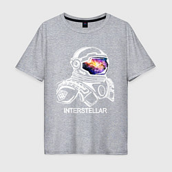 Мужская футболка оверсайз Interstellar Spaceman
