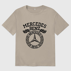 Мужская футболка оверсайз Mercedes Benz
