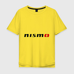 Футболка оверсайз мужская Nismo, цвет: желтый