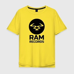 Мужская футболка оверсайз Ram Records