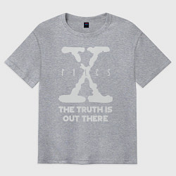 Мужская футболка оверсайз X-Files: Truth is out there