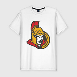 Футболка slim-fit Ottawa Senators, цвет: белый