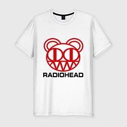 Футболка slim-fit Radiohead, цвет: белый