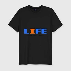 Мужская slim-футболка Life Easy