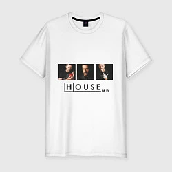 Мужская slim-футболка House M.D