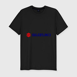 Футболка slim-fit Suzuki, цвет: черный