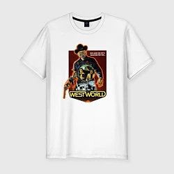 Футболка slim-fit Westworld Stories, цвет: белый