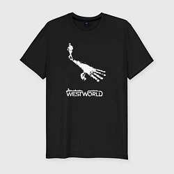 Футболка slim-fit Westworld hand, цвет: черный