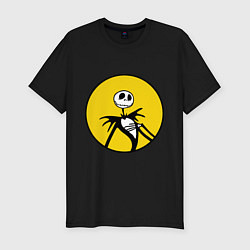 Футболка slim-fit Nightmare before christmas, цвет: черный