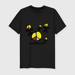 Футболка slim-fit Olodum, цвет: черный