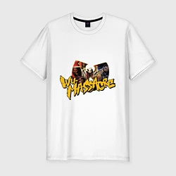 Мужская slim-футболка Wu - Massacre