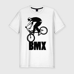 Футболка slim-fit BMX 3, цвет: белый